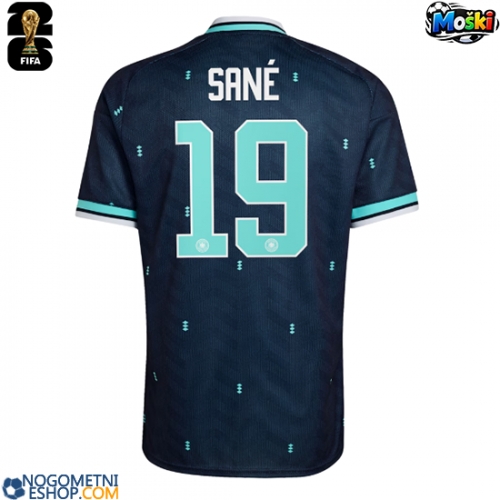 Moški Nogometni dresi Nemčija Leroy Sane #19 Gostujoči SP 2026 Kratek Rokav